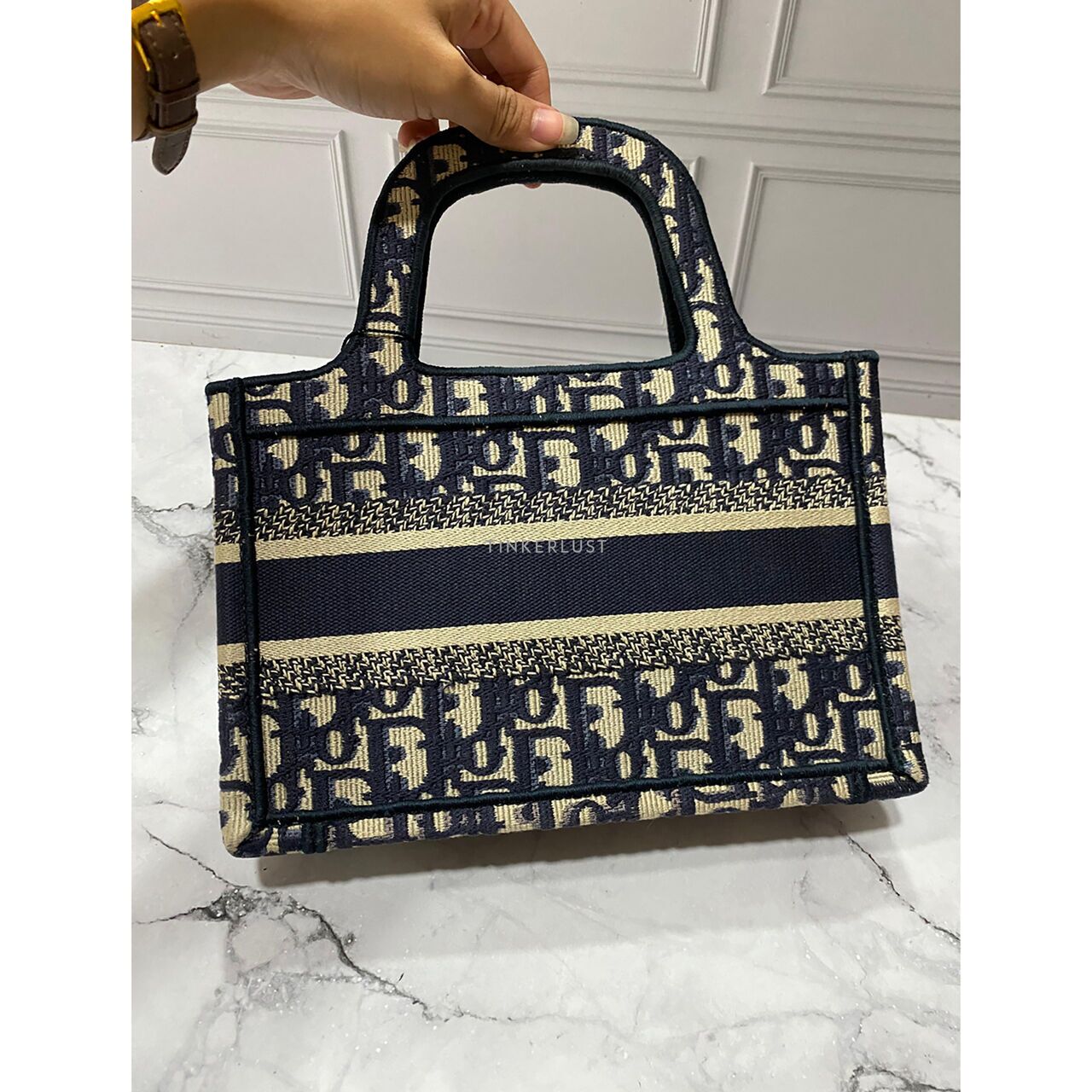 Dior small tote bag deals